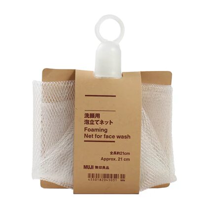 MUJI/无印良品起泡网洗面奶香皂皂手工皂洗脸洁面专业打泡网