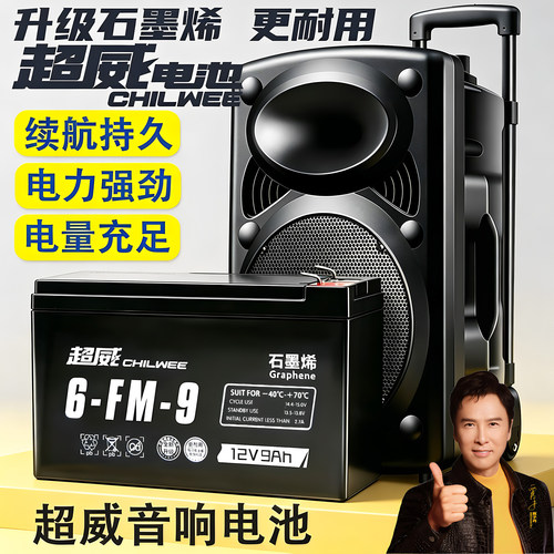 超威12V音响UPS摆摊门禁蓄电池