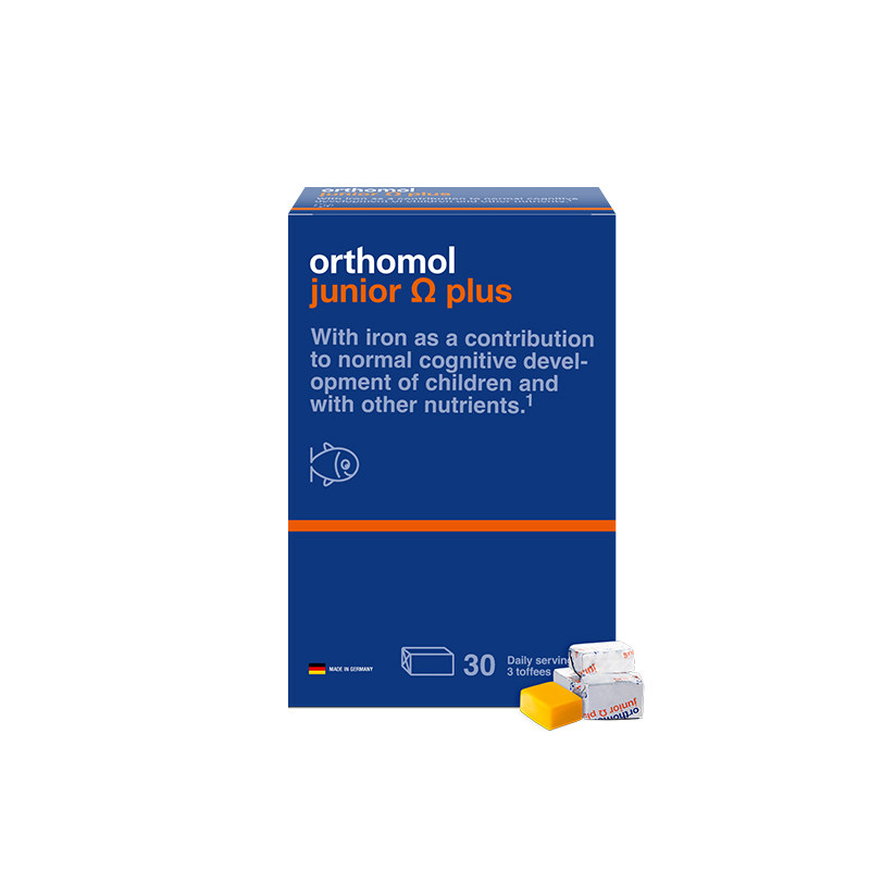 orthomol omega奥适宝小状元鱼油dha儿童补脑增强记忆力
