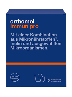 德国Orthomol Immun pro奥适宝肠道营养呵护肠胃加强版益生菌15天