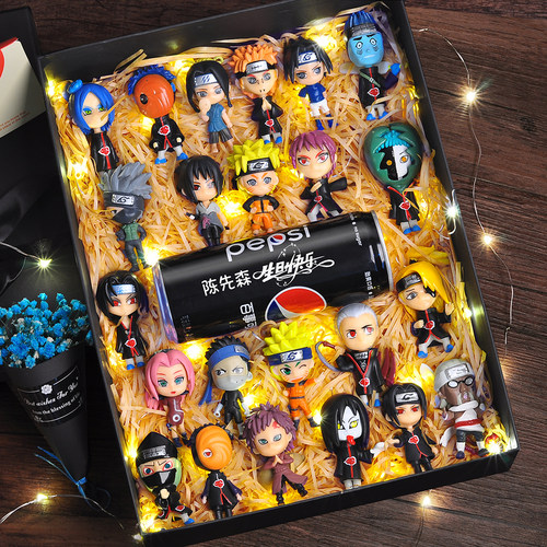 火影忍者男朋友生日手办模型刻字