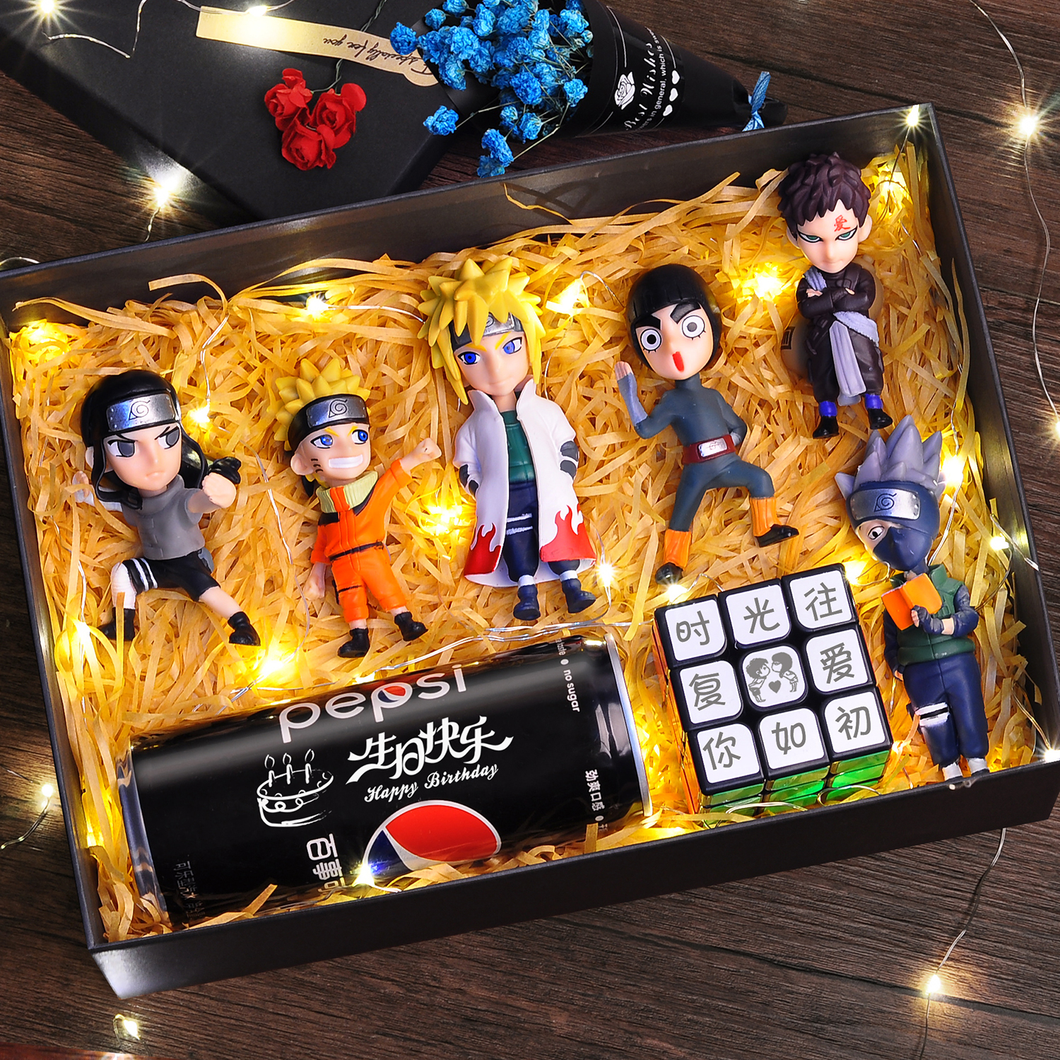 火影忍者男朋友卡通玩具摆件送