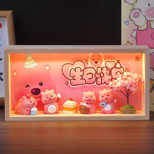 露比盲盒手办送女生闺蜜生日礼物