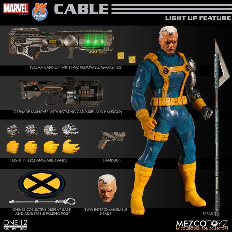 【现货】MEZCO 电锁 漫威 X战警 PX限定 可动人偶