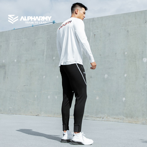 Alpharmy速干长袖健身跑步上衣