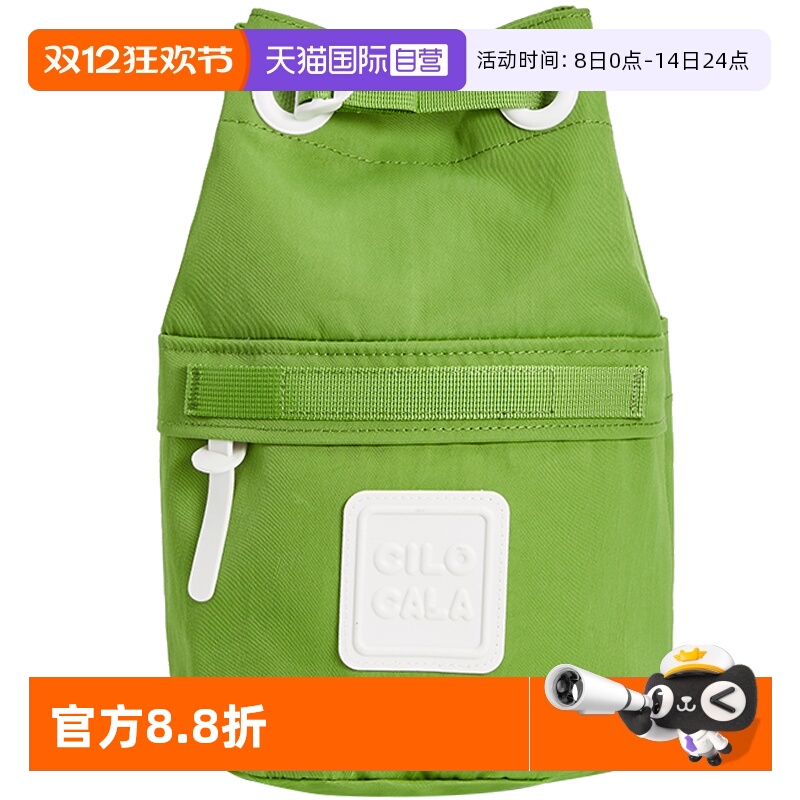 CILOCALA水桶包抽绳斜挎单肩女包