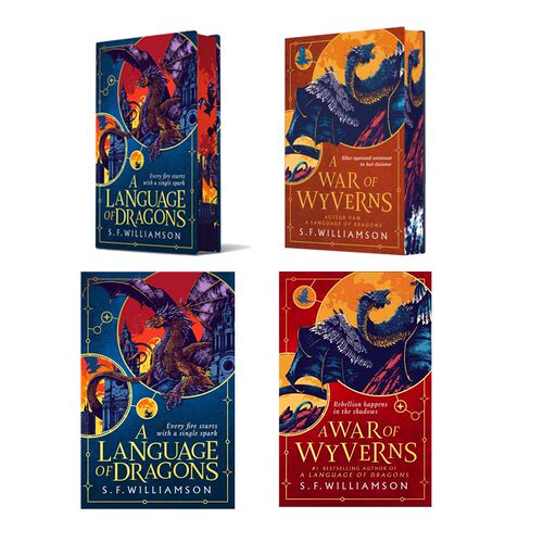 【自营】英文原版 A Language of Dragons 龙的语言 精装刷边版 S.F. Williamson 青少年奇幻小说