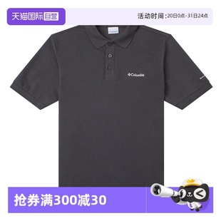 潮流短袖 时尚 自营 上衣运动简约复古休闲POLO衫 哥伦比亚男装