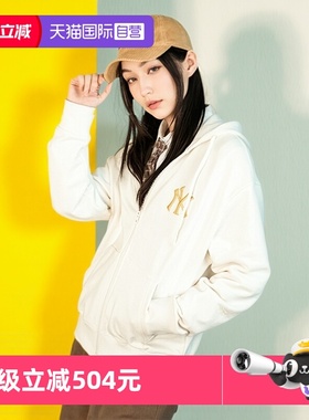 【自营】MLB针织夹克情侣款生肖系列运动服时尚连帽外套3ATRQ0141