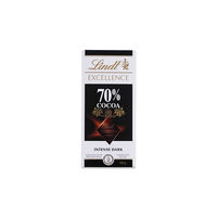 【 Self-operated 】Lindt Pure Cocoa Dark Chocolate 85%99% Snack Fitness thumbnail 3