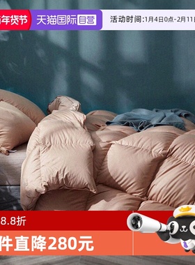 【自营】Snowman/斯诺曼羽绒被90白鸭绒被双人保暖冬被被子被芯