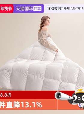 【自营】【政府补贴】Snowman/斯诺曼羽绒被95白鹅绒冬被被子被芯