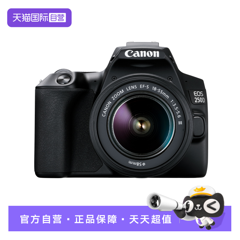 佳能单反18-55200D250D海外