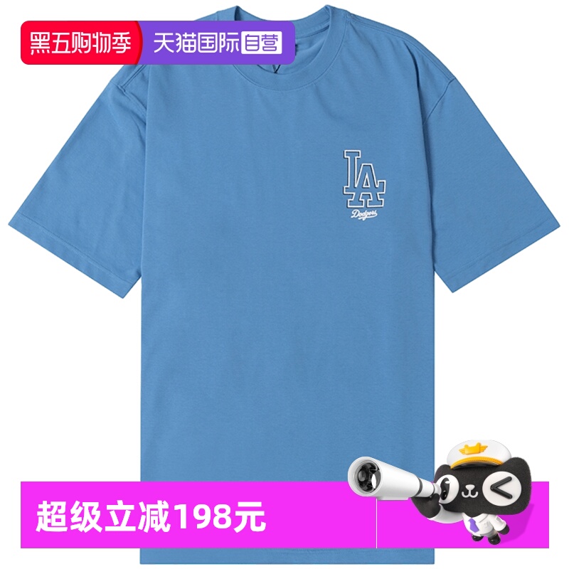 MLB男女装新款运动短袖时尚宽松