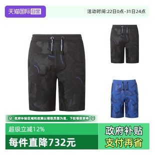 Armani 男士 纤维 3K1P92 Emporio 混纺运动短裤 1JDSZ直筒 自营