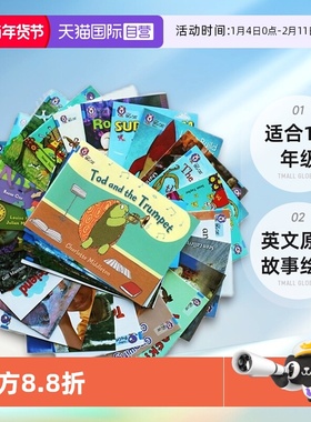 【自营】【级别4 蓝色套装】 Collins Big Cat Blue 柯林斯大猫系列分级阅读 30册全套  适合1-2年级 英文原版故事绘本