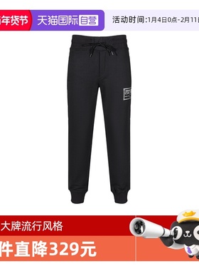 【自营】范思哲VJC 男士棉质卫裤运动休闲裤长裤 75GAAT12 CF06T