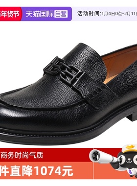 【自营】Bally/巴利男士牛皮B-Chain乐福鞋皮鞋单鞋 NICKOLAS