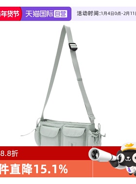 【自营】MLB女包情侣复古休闲多口袋单肩通勤包斜挎包25新款CRB03