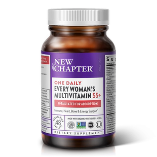【自营】New Chapter新章有机55岁+女性复合维生素中老年48片