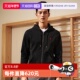 开衫 爱心徽标刺绣棉质休闲连帽拉链卫衣外套长袖 自营 AMI男士