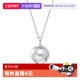 daisy 自营 beauty淡水珍珠项链女S925银小众锁骨链纯银吊坠