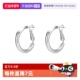 圆圈耳环素圈耳扣 beautys999银针耳钉冷淡简约法式 自营 daisy