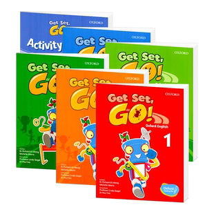 【自营】进口图书牛津大学出版社3-6岁启蒙幼儿英语教材书籍 get set go 123456级小中大班幼儿园小班上册TPR教学学生套装