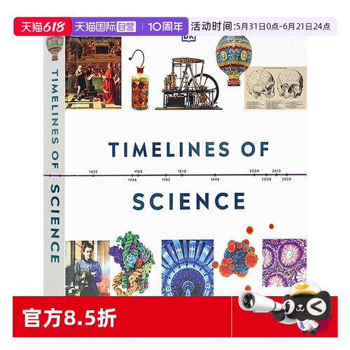DK科学的时间轴英文原版