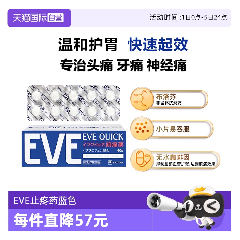 头痛痛经牙疼      布洛芬止疼药