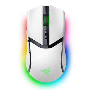 【自营】Razer雷蛇眼镜蛇专业版白色三模无线电竞游戏鼠标幻彩RGB