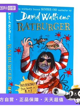 【自营】少女驯兽师和她的霹雳鼠 鼠堡包 英文原版 Ratburger 大卫少年幽默小说系列 罗尔德达尔继承人David Walliams治愈成长小说