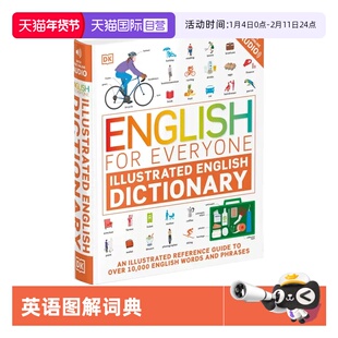 【自营】英文原版 DK新视觉 English for Everyone Illustrated English Dictionary with Free Online Audio DK英语图解词典