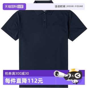 休闲服翻领POLO衫 新款 自营 透气套头上衣5820015 狼爪T恤男装