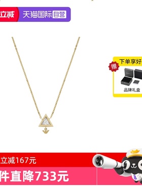 自营项链女水晶轻奢小众