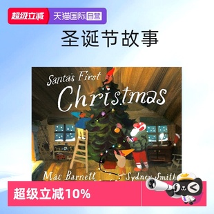Christmas 自营 圣诞节 Smith 英文原版 凯迪克大奖作家Mac Barnett 安徒生奖Sydney 预售 儿童插画绘本 Santa 精装 First