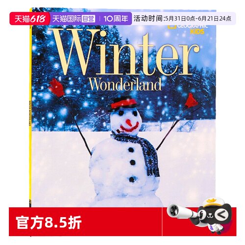 美国国家地理冬季仙境英文原版