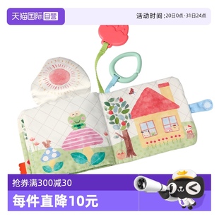 Kitty学习布书新生儿锻炼互动早教玩具 费雪之趣玩Hello 自营
