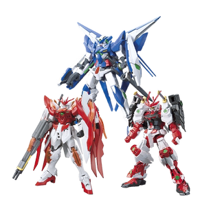 【自营】万代HGBF1/144惊异能天使 燃焰高达新生凤凰飞翼拼装模型