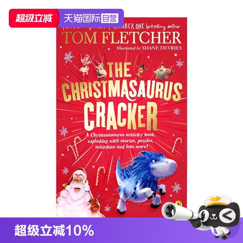 【自营】现货 英文原版 The Christmasaurus Cracker 圣诞老人饼干 节日活动手册 Tom Fletcher 儿童魔幻冒险故事小说