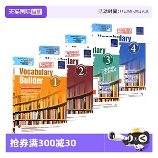 Vocabulary 进口图书 英文原版 自营 SAP 初中英语词汇建设 Secondary Builder 词汇专项练习初中英文教辅 Level 新加坡英语