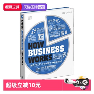 DK出版 商业管理 业务运作指南 Facts 自营 英文原版 Visually Business How 商业是如何运作 Works Explained精装 The