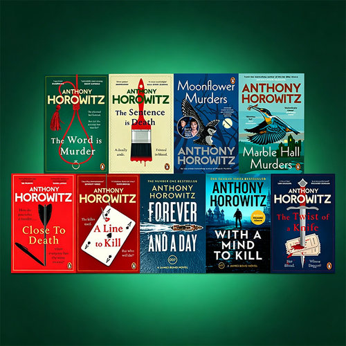 【自营】预售 安东尼·霍洛维茨 推理小说9本 Anthony Horowitz 英文原版 马布尔厅谋杀案 关键句是死亡 一行杀人的台词 刀的扭转