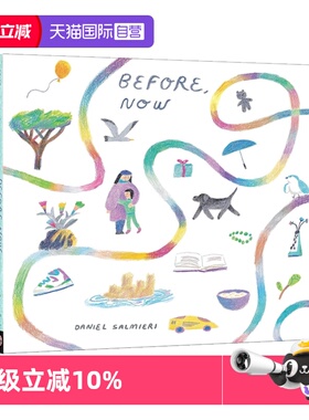 【自营】英文原版 Before, Now 从前，现在 布鲁克林插画师 Daniel Salmieri 艺术绘本 儿童宝宝亲子共读精装绘本