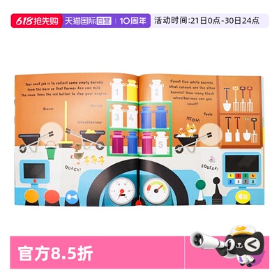 【自营】牛津精品绘本 加油吧小司机6册套装 英文原版绘本 I'm The Driver Pack 儿童交通工具职业认知图画书Oxford大学出版社
