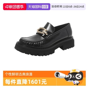 單鞋 0763904腳蹬 皮鞋 女士牛皮樂福鞋 自營 Ferragamo菲拉格慕