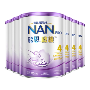 自营雀巢能恩启护儿童适度水解奶粉4段800g*6