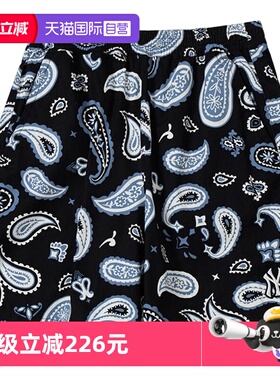 【自营】MLB男裤女裤新款情侣短裤腰果花休闲透气运动裤3ASMI0133