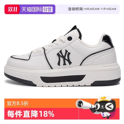 MLB休闲鞋男女鞋新款厚底运动鞋
