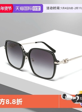 【自营】FERRAGAMO菲拉格慕方形墨镜女夏时尚遮阳太阳镜SF1075SLB